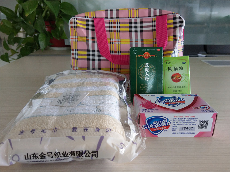 奧聯(lián)夏日送清涼，工會關愛潤心田